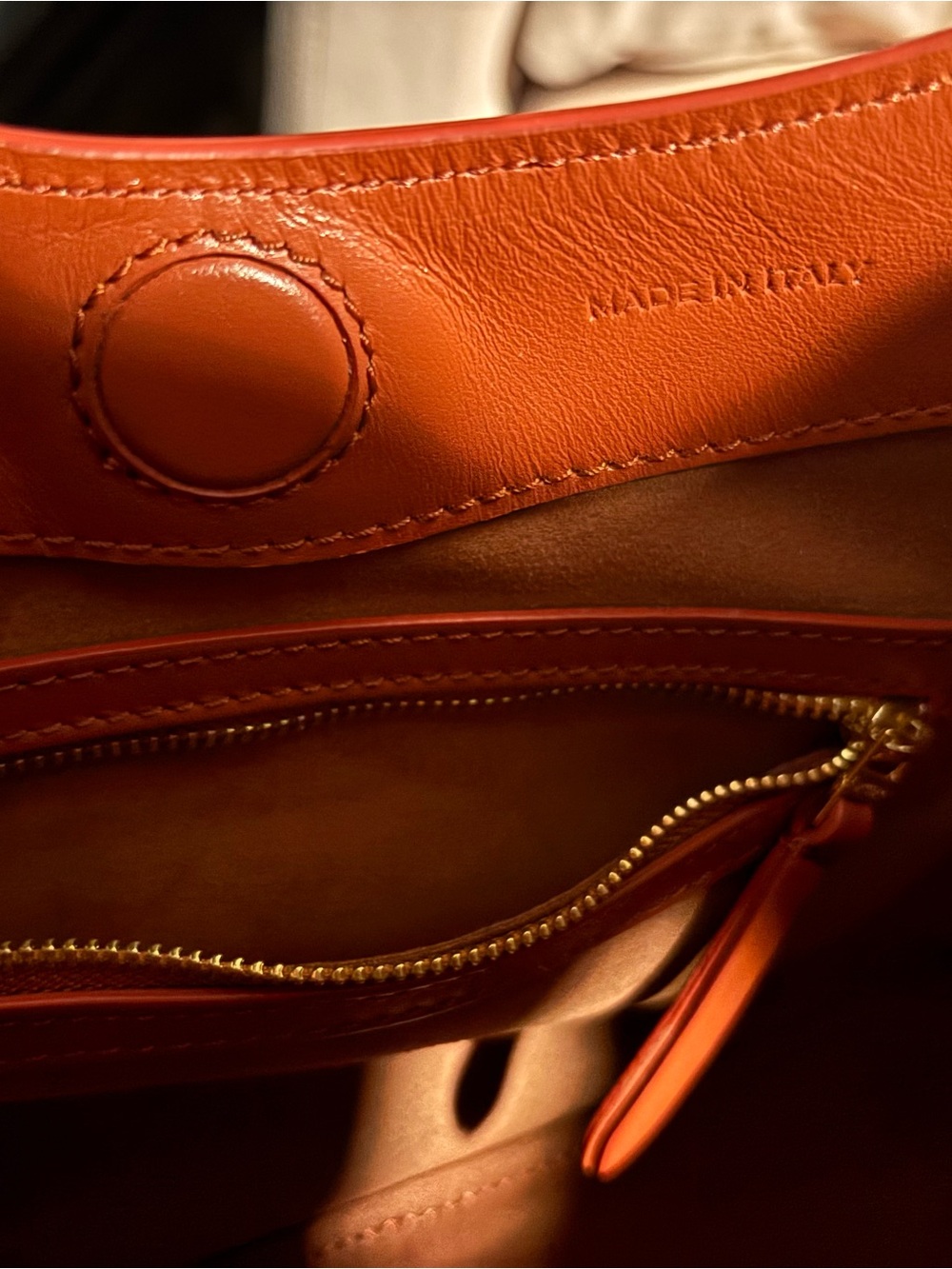Elleme Small Boomerang Bag in Terracotta - Picture 9 of 16